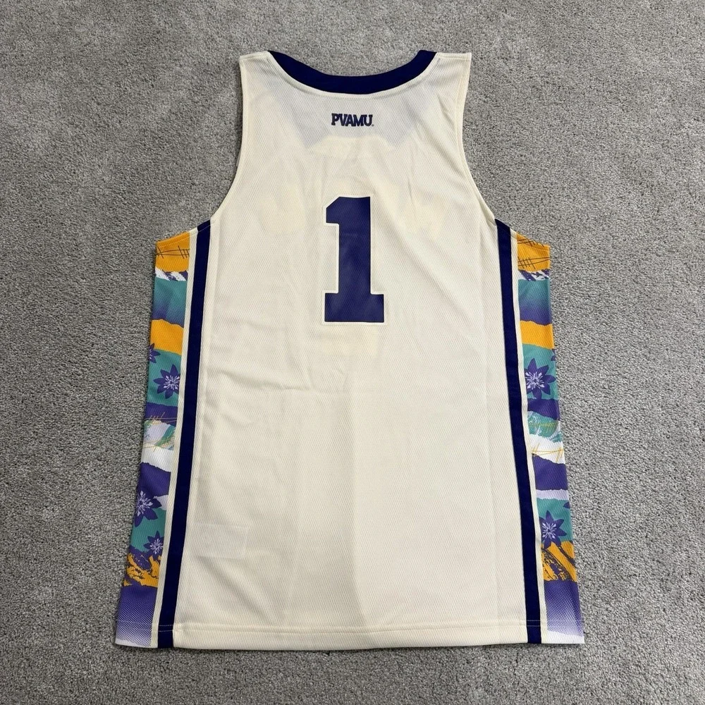 Adidas‎ Prairie View A&M Honoring Black Excellence Basketball Jersey Mens Sz L